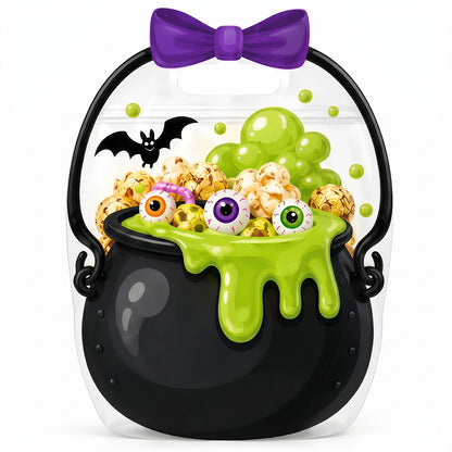 Halloween Plastic Goodie Bags, Trick or Treat Candy Bags 🎃