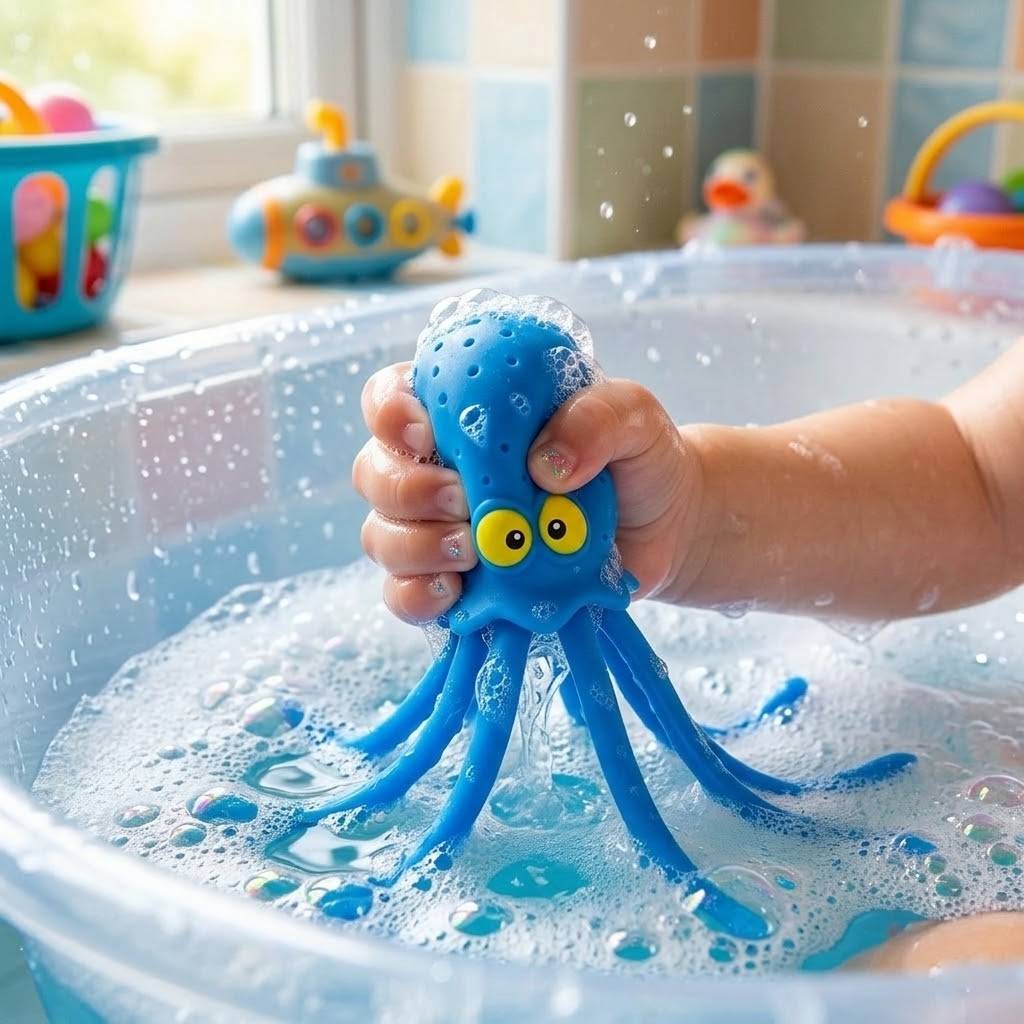 Octopus Kids Bath Toy