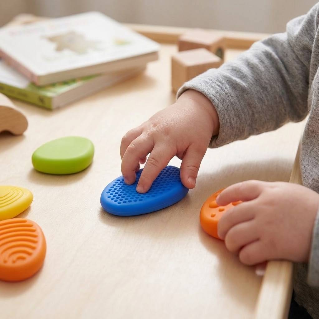 Sensory Textured Fidget Stones