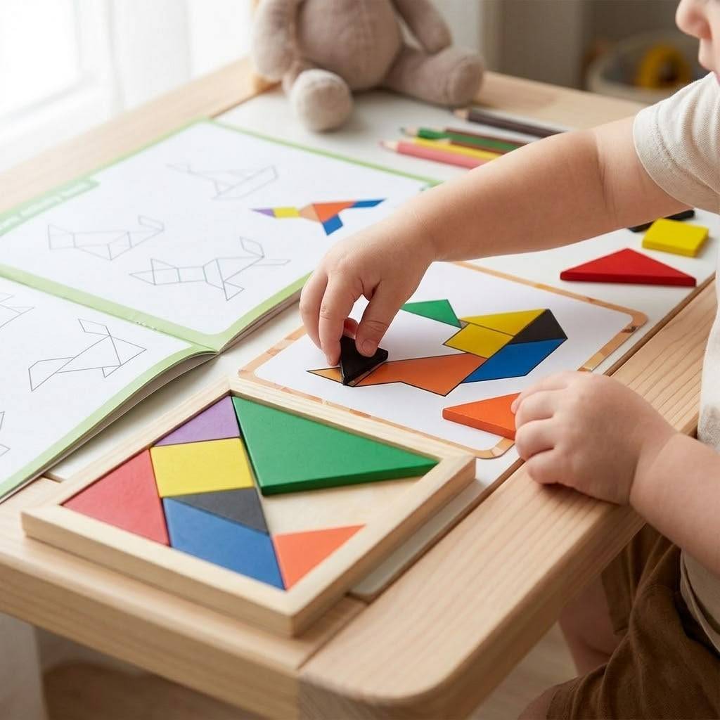 Tangram Building Blocks Educational Toy