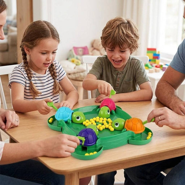 Hungry Turtle Tabletop Game – Multiplayer Reaction Toy