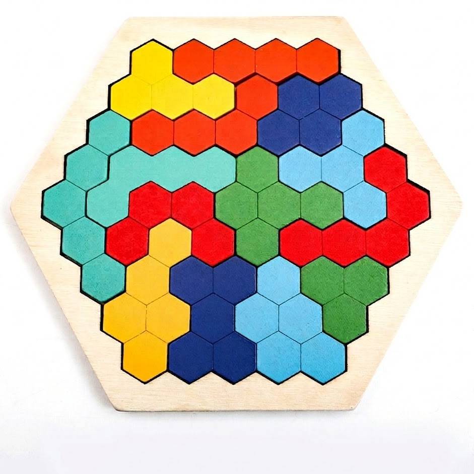 Hexagonal Brain Puzzle Toy
