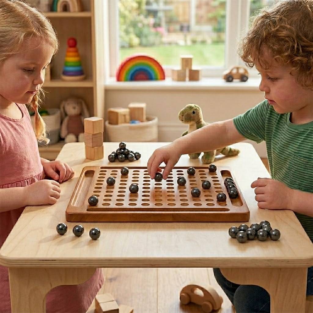 Magnetic Induction Strategy Board Game