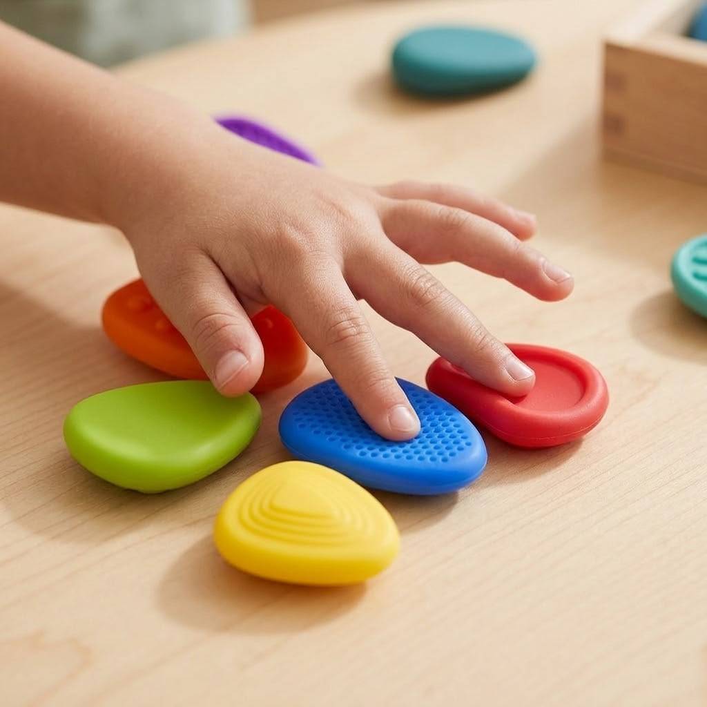 Sensory Textured Fidget Stones