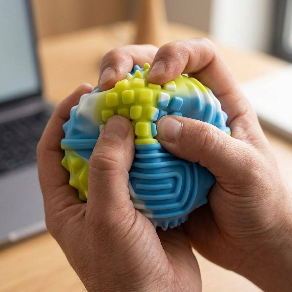 Kids Sensory Stress Relief Elastic Ball Toy