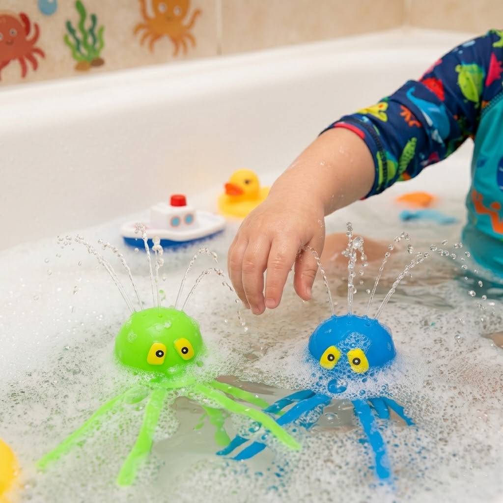 Octopus Kids Bath Toy