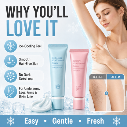 🥳2026 TOP PICK🥳 Hair Removal Cream – Enriched with Rose & Lavender Oil, Niacinamide Brightening – Inhibits Regrowth, Longer-Lasting Smoothness! 💖