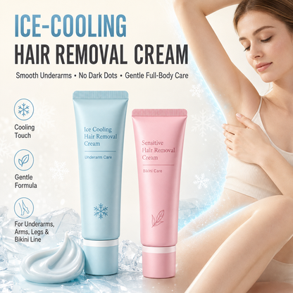 🥳2026 TOP PICK🥳 Hair Removal Cream – Enriched with Rose & Lavender Oil, Niacinamide Brightening – Inhibits Regrowth, Longer-Lasting Smoothness! 💖