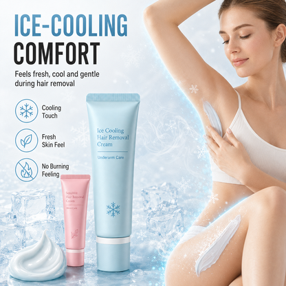 🥳2026 TOP PICK🥳 Hair Removal Cream – Enriched with Rose & Lavender Oil, Niacinamide Brightening – Inhibits Regrowth, Longer-Lasting Smoothness! 💖