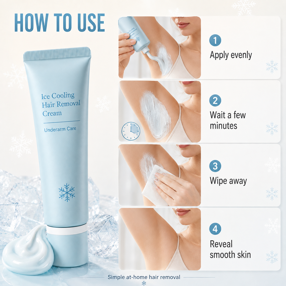 🥳2026 TOP PICK🥳 Hair Removal Cream – Enriched with Rose & Lavender Oil, Niacinamide Brightening – Inhibits Regrowth, Longer-Lasting Smoothness! 💖
